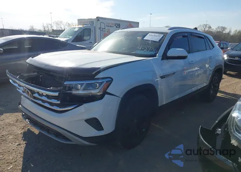2022 Volkswagen Atlas Cross Sport 3.6L V6 Se W/Technology from USA, damaged, VIN 1V2KE2CA5NC225898
